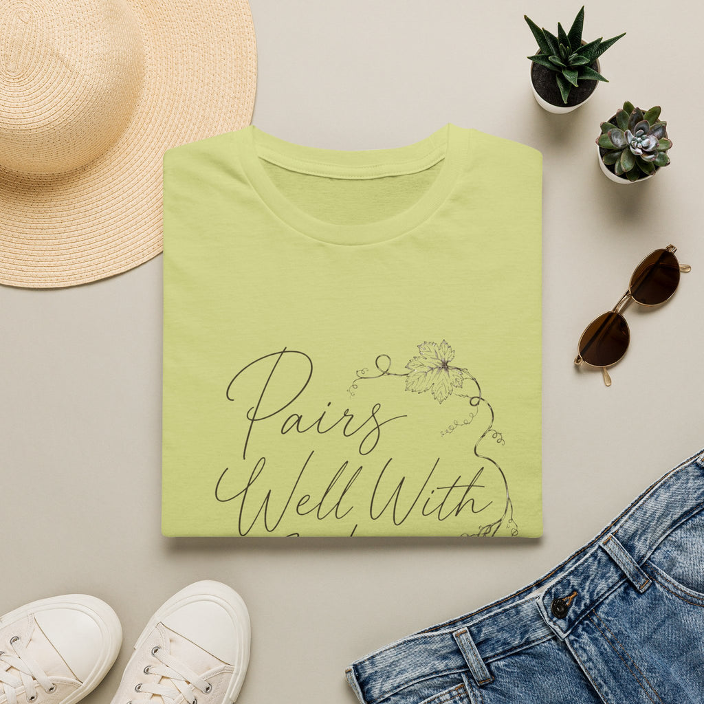 Pairs Well With Wine T-Shirt