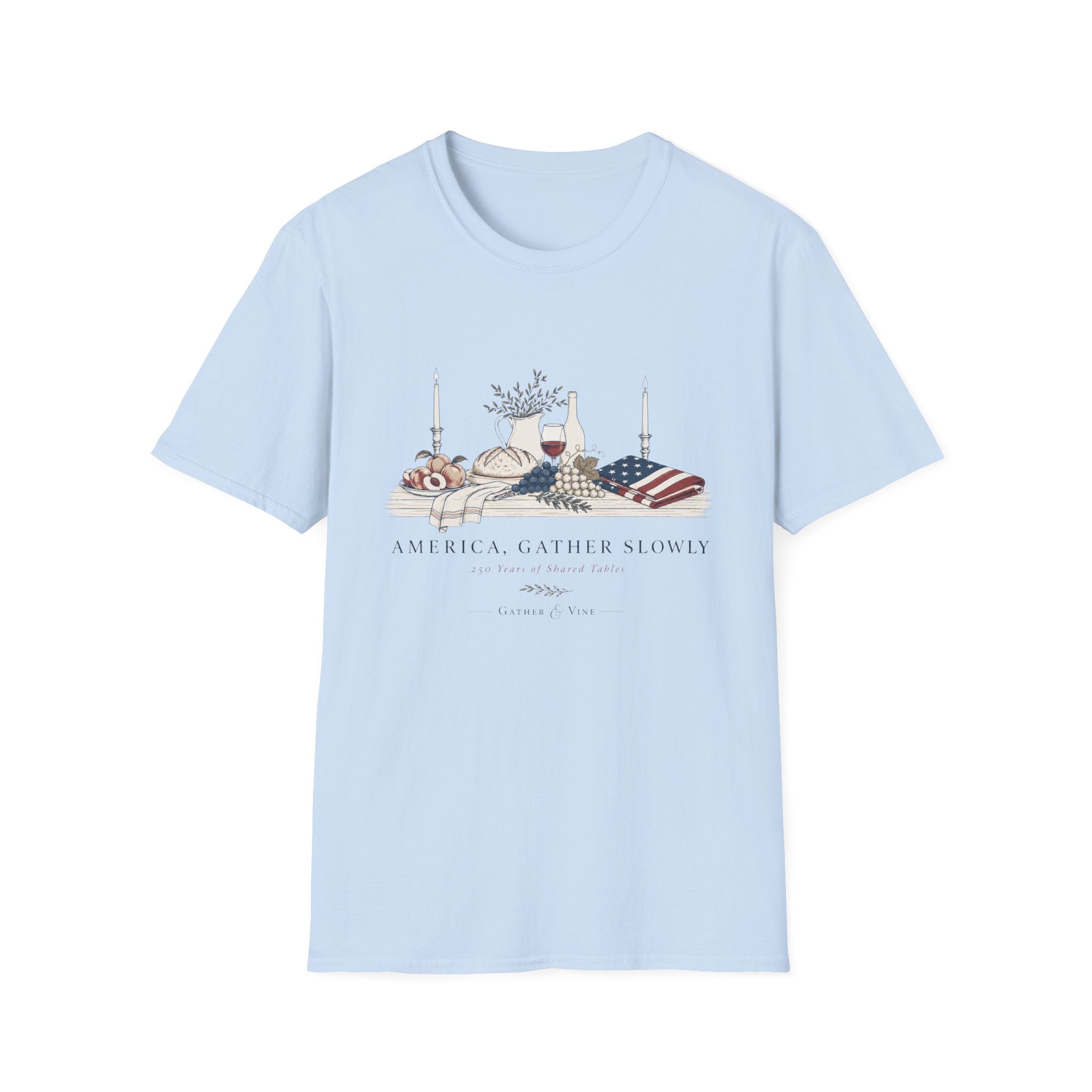 America, Gather Slowly T-Shirt