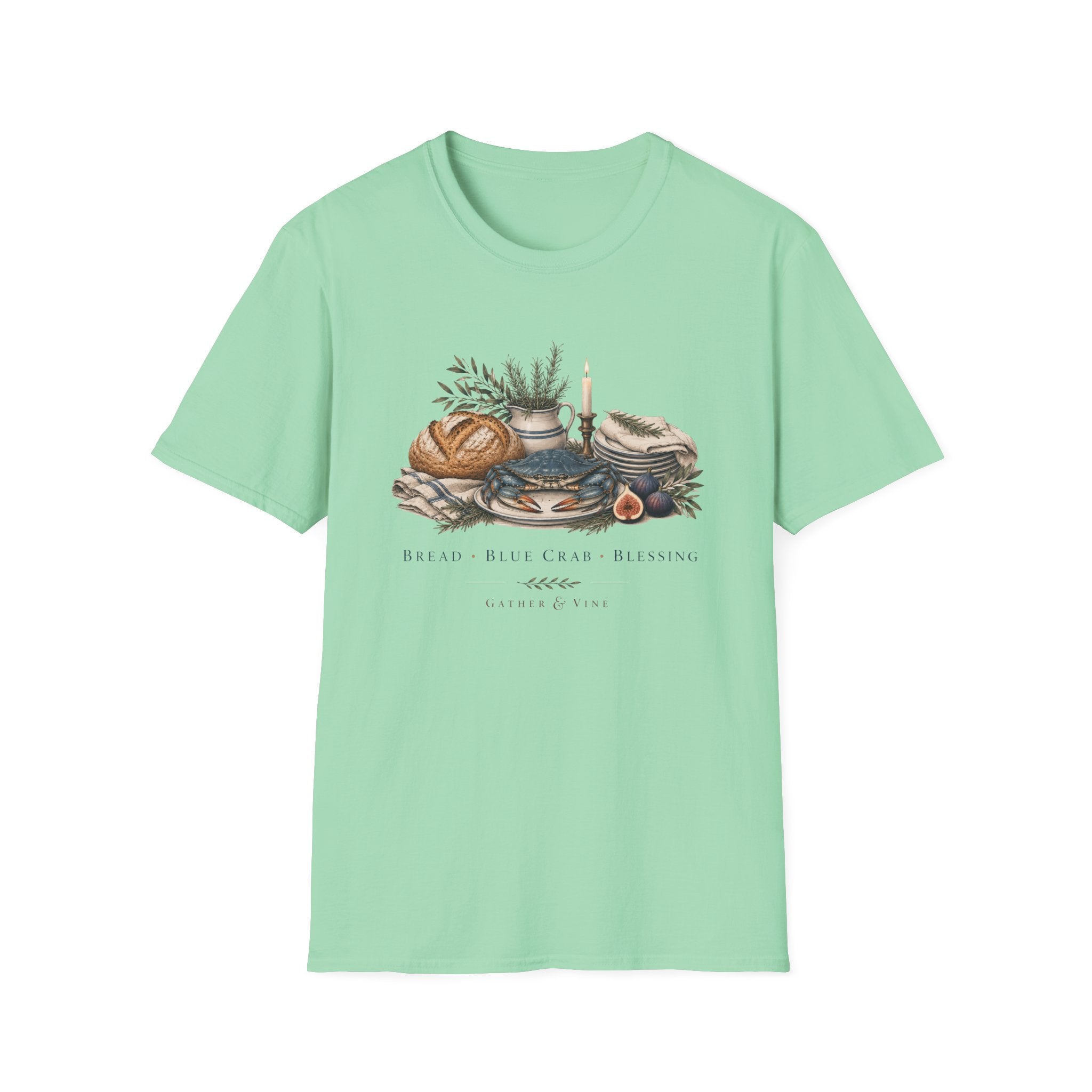 Bread, Blue Crab, Blessings T-Shirt