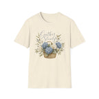 Gather Slowly Hydrangea Basket T-Shirt