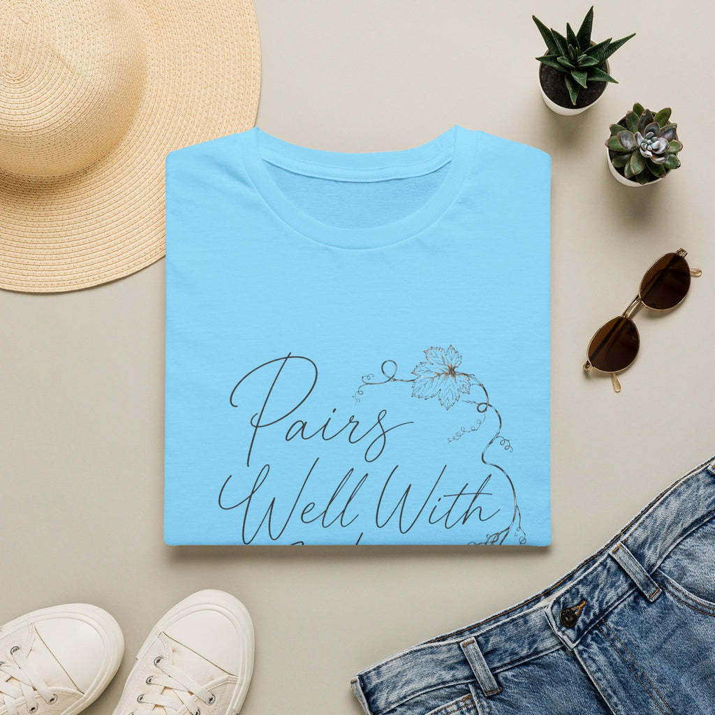 Pairs Well With Wine T-Shirt