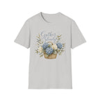 Gather Slowly Hydrangea Basket T-Shirt