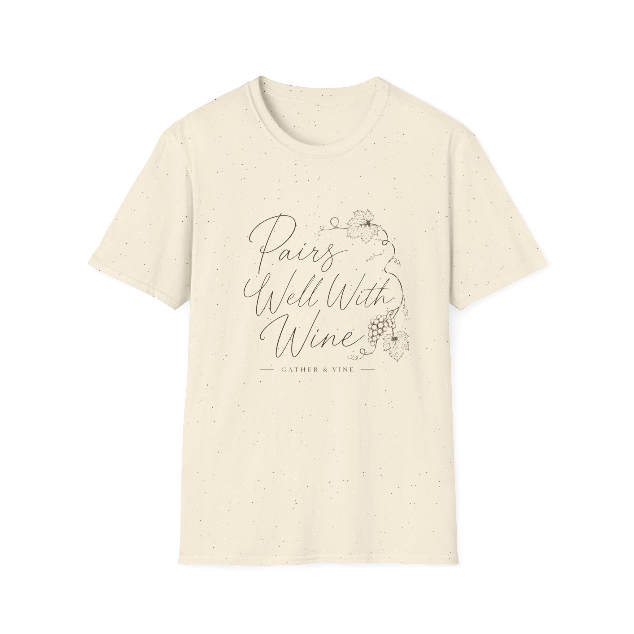 Pairs Well With Wine T-Shirt