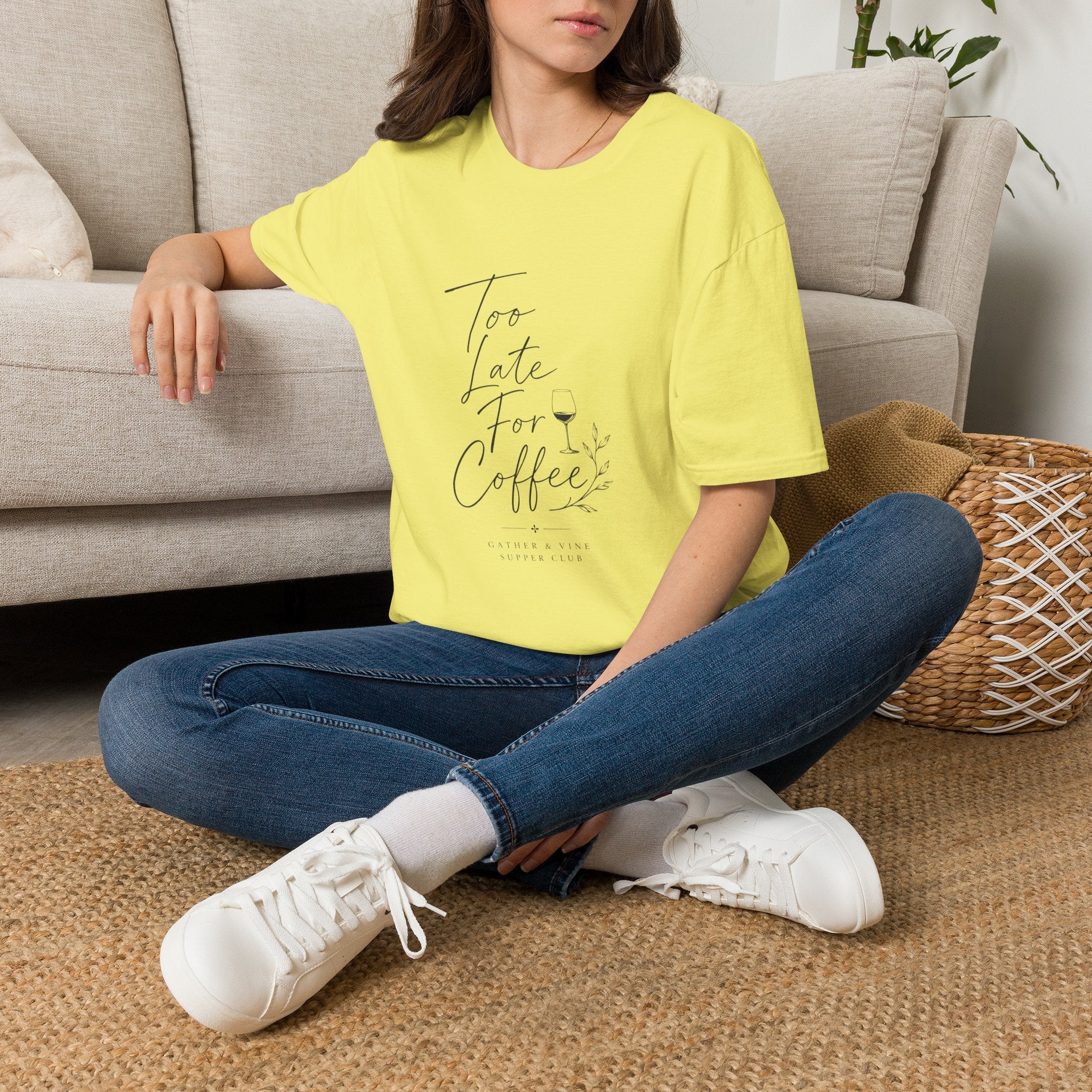 Too Late For Coffee T-Shirt