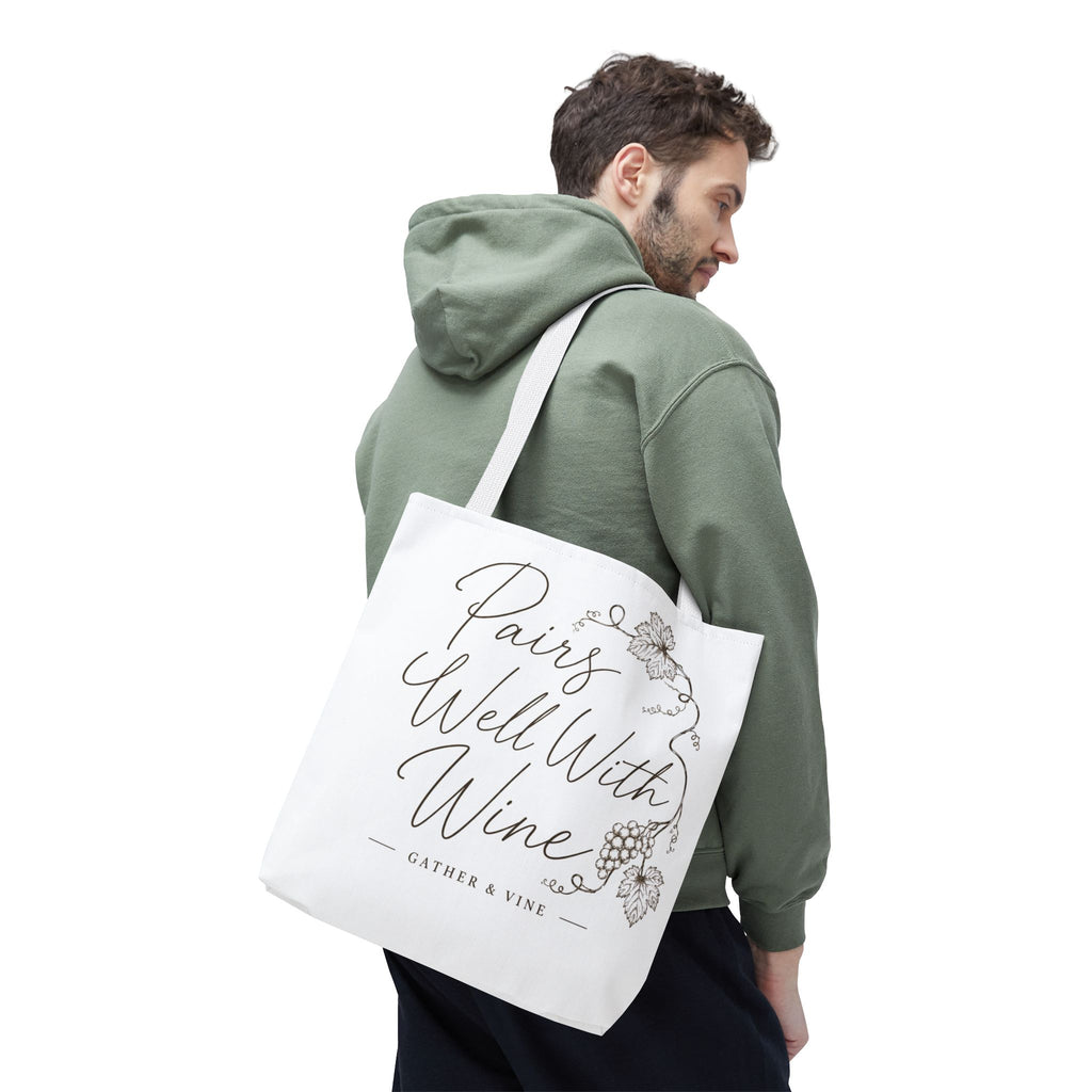 Pairs Well With Wine Tote