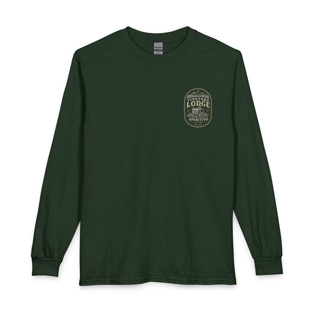 Aperitivo Vineyard Lodge Long Sleeve T-Shirt
