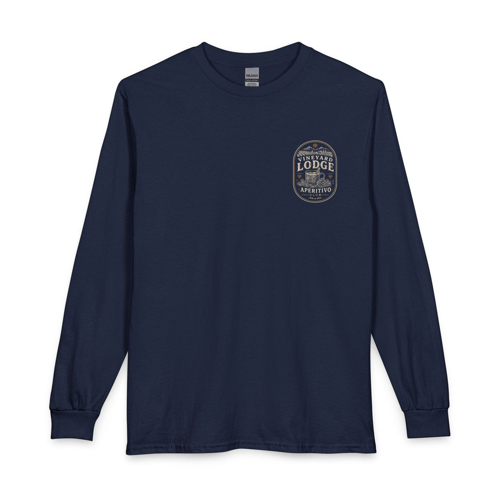 Aperitivo Vineyard Lodge Long Sleeve T-Shirt