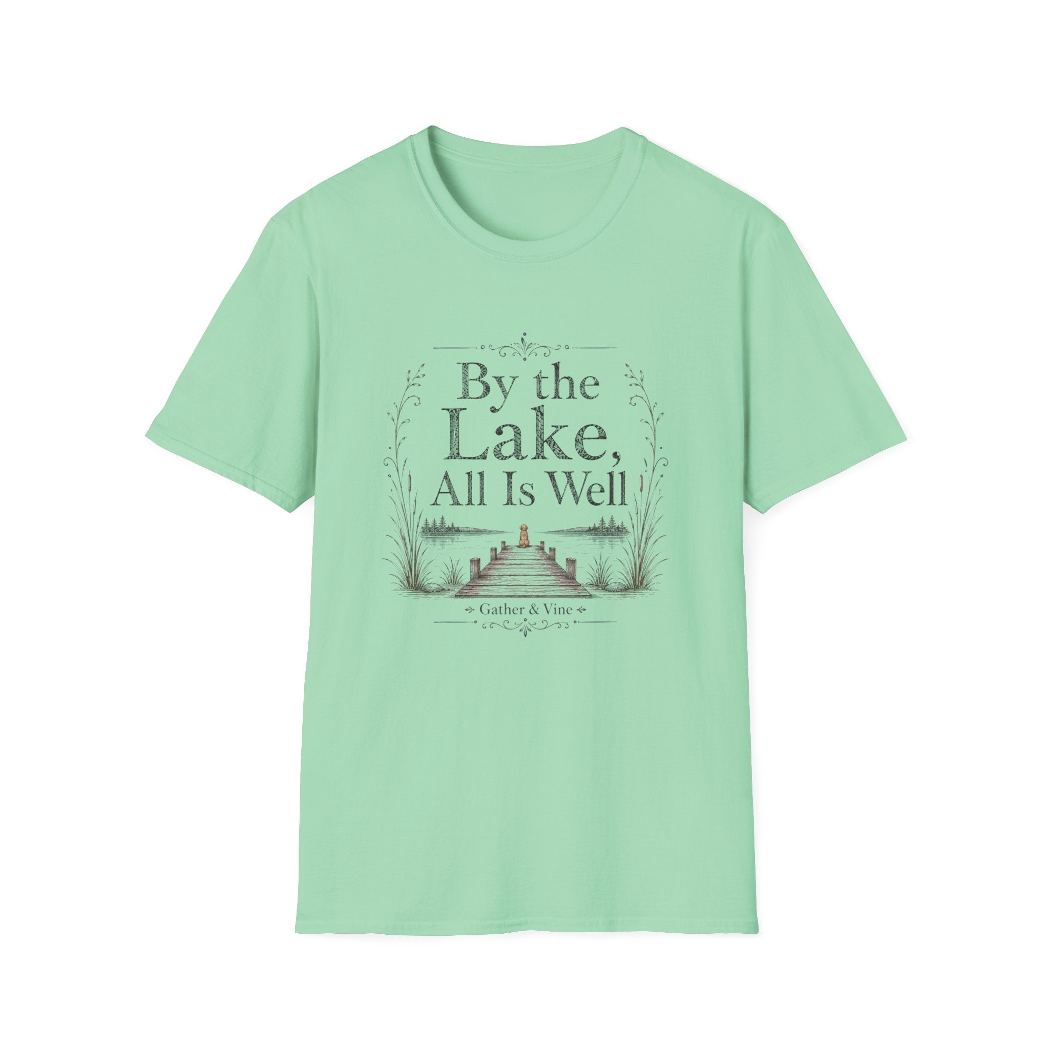 By the Lake All Is Well T-Shirt