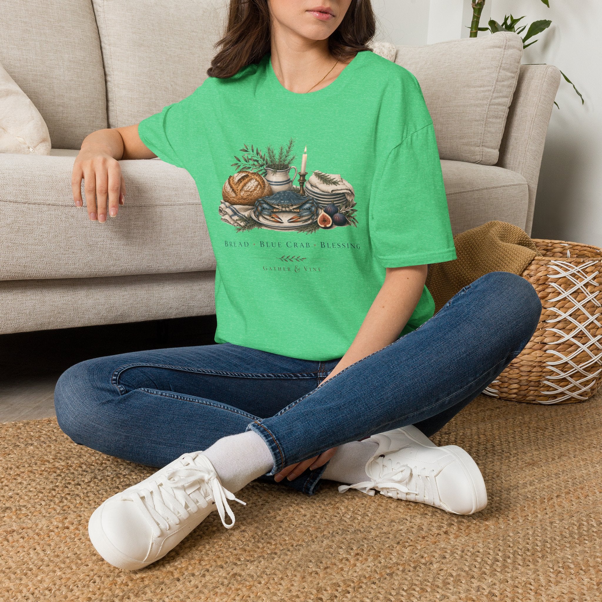 Bread, Blue Crab, Blessings T-Shirt
