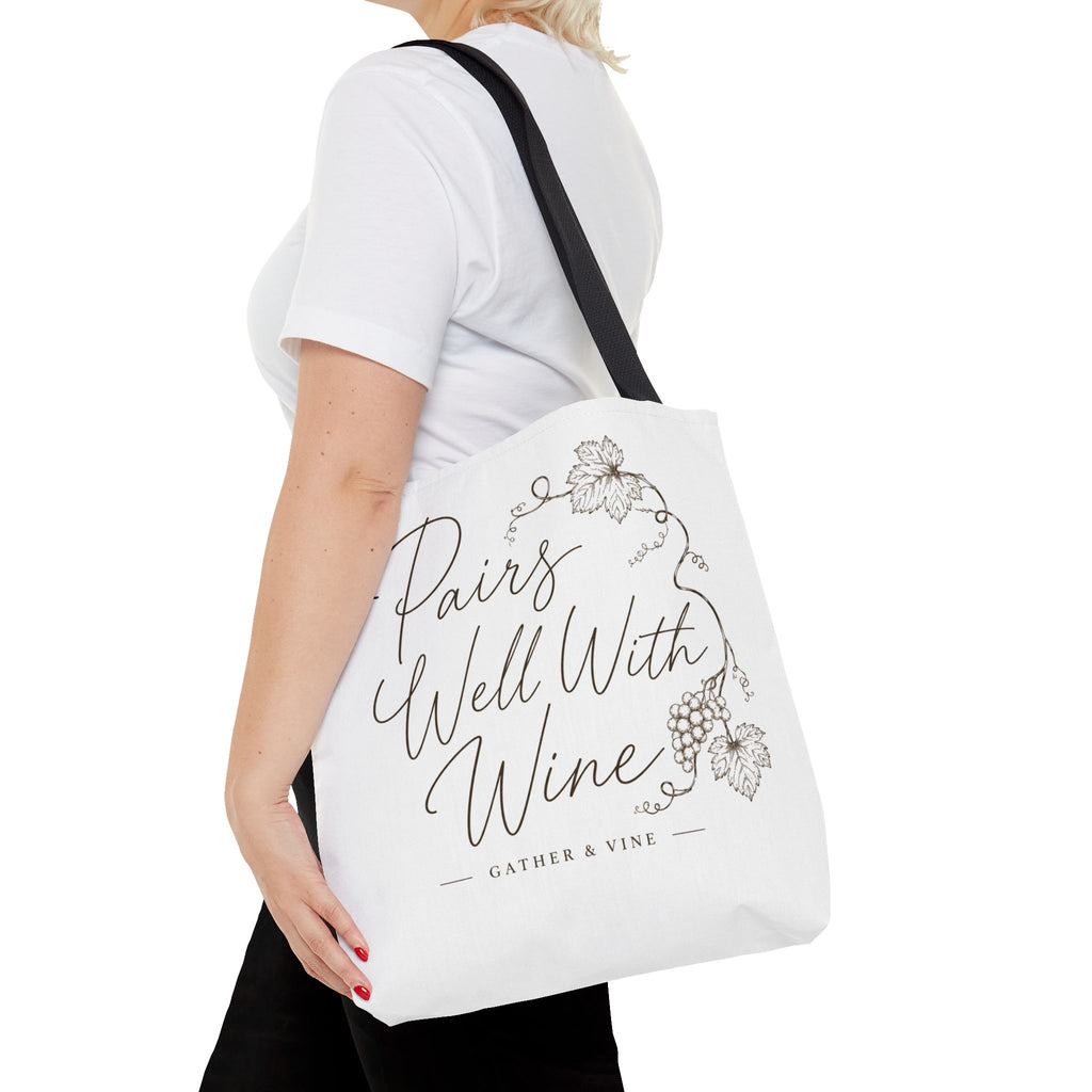 Pairs Well With Wine Tote