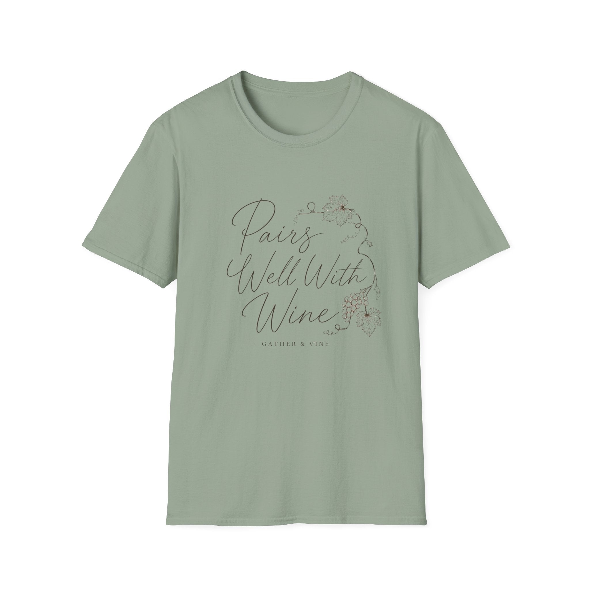 Pairs Well With Wine T-Shirt