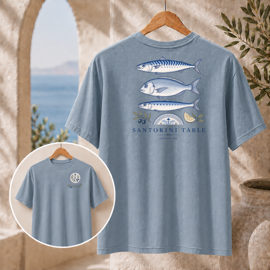 Santorini Table T-Shirt