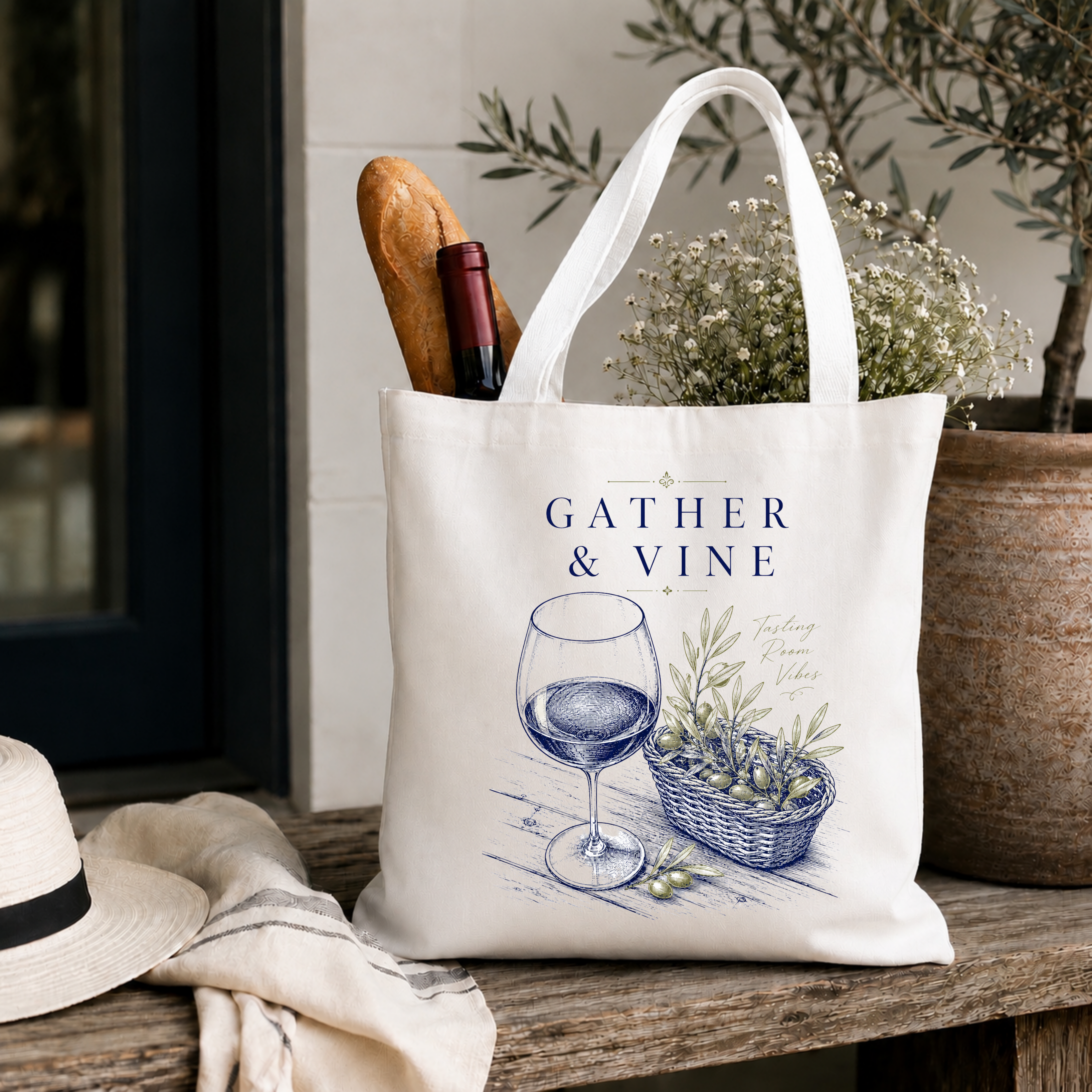 Tasting Room Vibes Tote